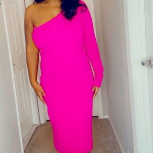 COPY - Bandage feel dress perfect for any occasion . Sexy yet comfortable